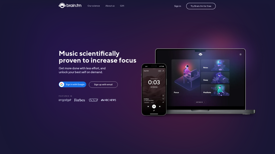 Music to Focus Better - Brain.fm