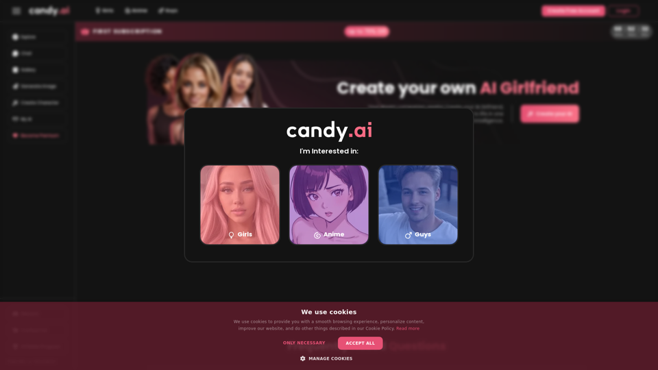 Candy.AI: Create Your AI Girlfriend & Start Chatting