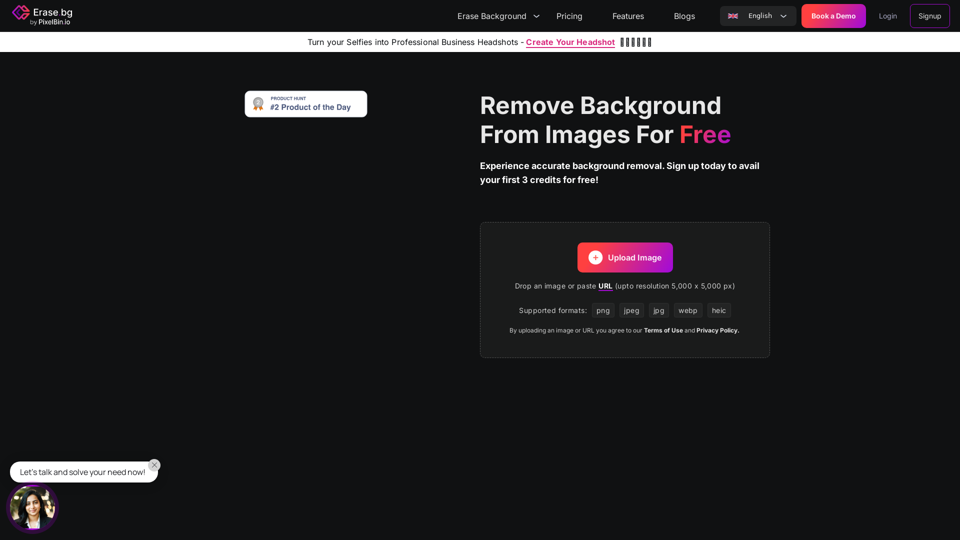 Free Background Image Remover: Remove BG from HD Images Online - Erase.bg