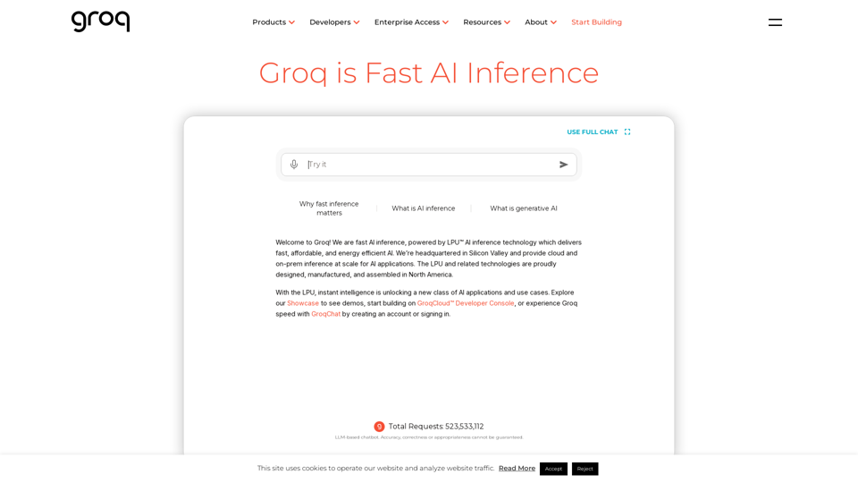 Groq is Fast AI Inference