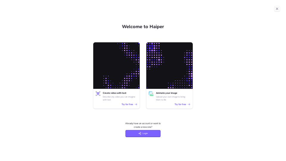 Haiper - AI Video Generator