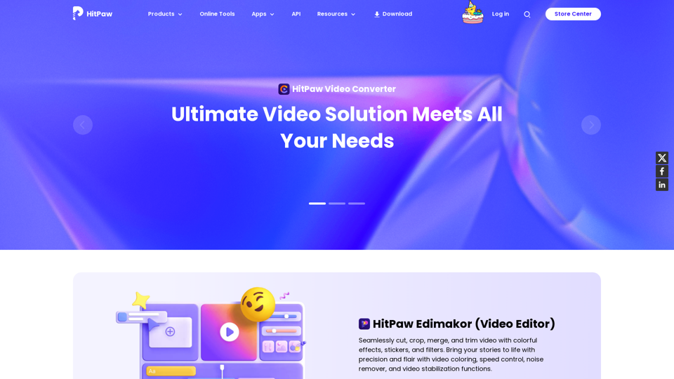 [OFFICIAL] HitPaw: Powerful Video, Audio, and Image Solutions Provider
