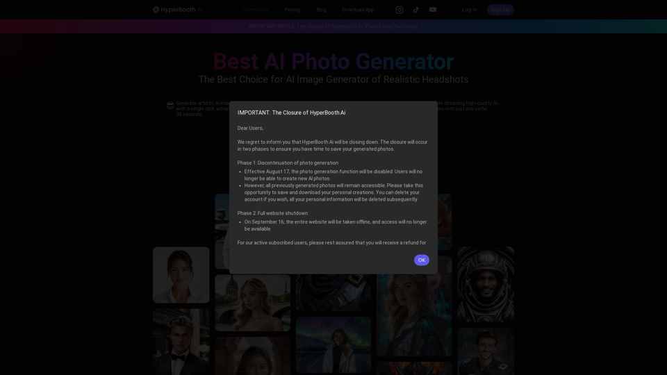 HyperBooth - The Best Choice for AI Image Generator of Realistic Headshots