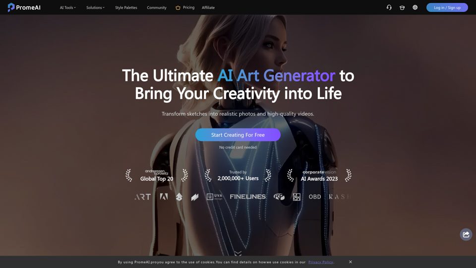 PromeAI - Free AI art generator : Bring creativity to life