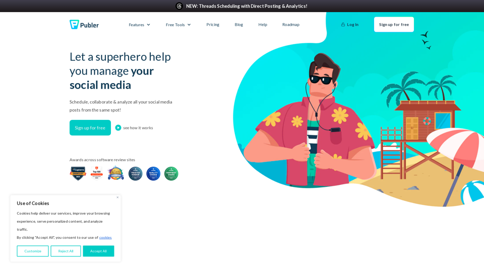 Publer | Your Ultimate Social Media Management Superhero