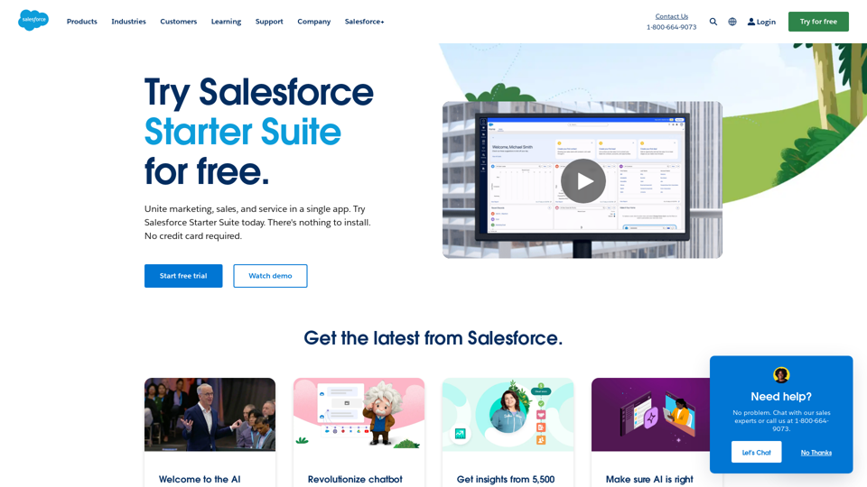 Salesforce: The Customer Company | Salesforce US