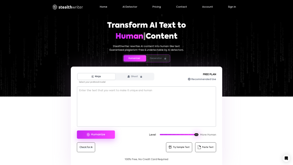 Bypass AI Detection | Get 100% Human Score | Rewrite AI Text into Human Content