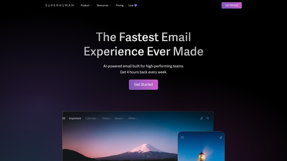 Superhuman | Blazingly fast email for teams and individuals