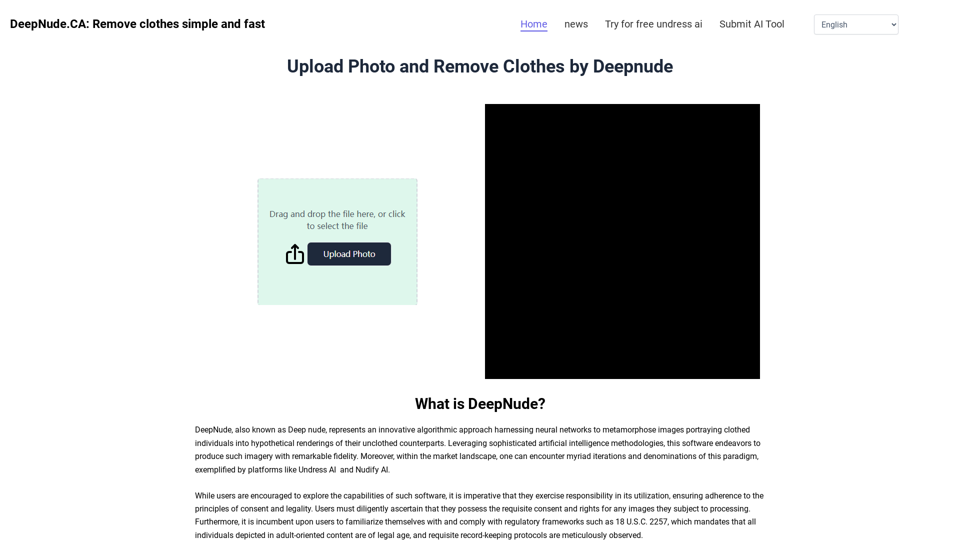 Deepnude AI