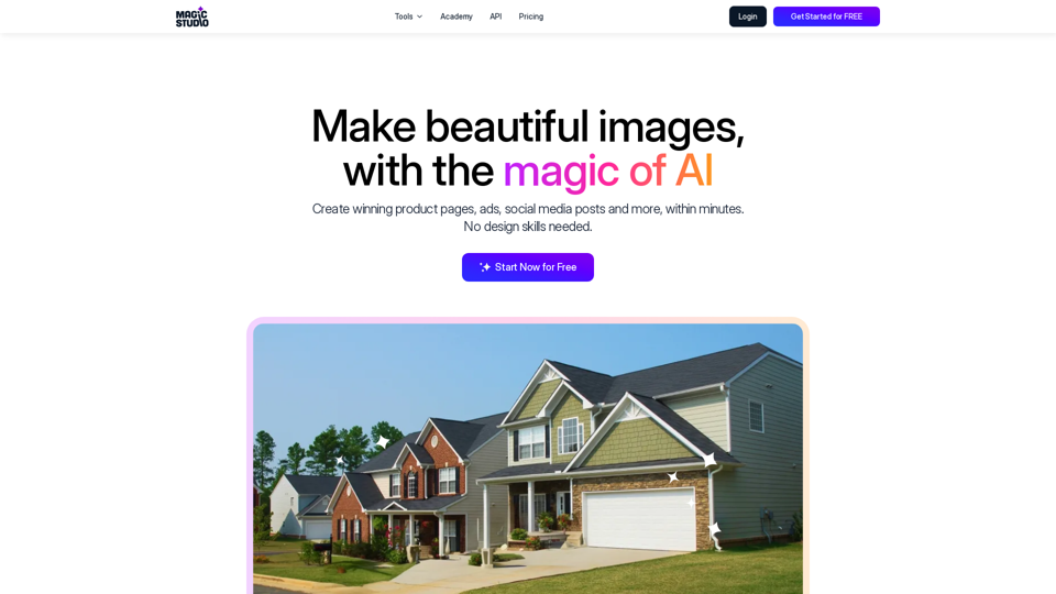 Magic Studio : Make beautiful images with AI