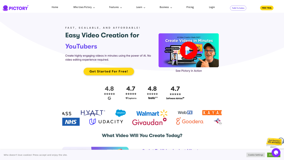 Pictory - Easy Video Creation For EVERYONE