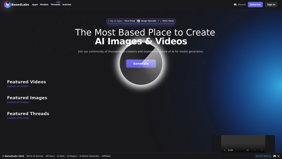 BasedLabs.ai | Based AI Image & Video Creator