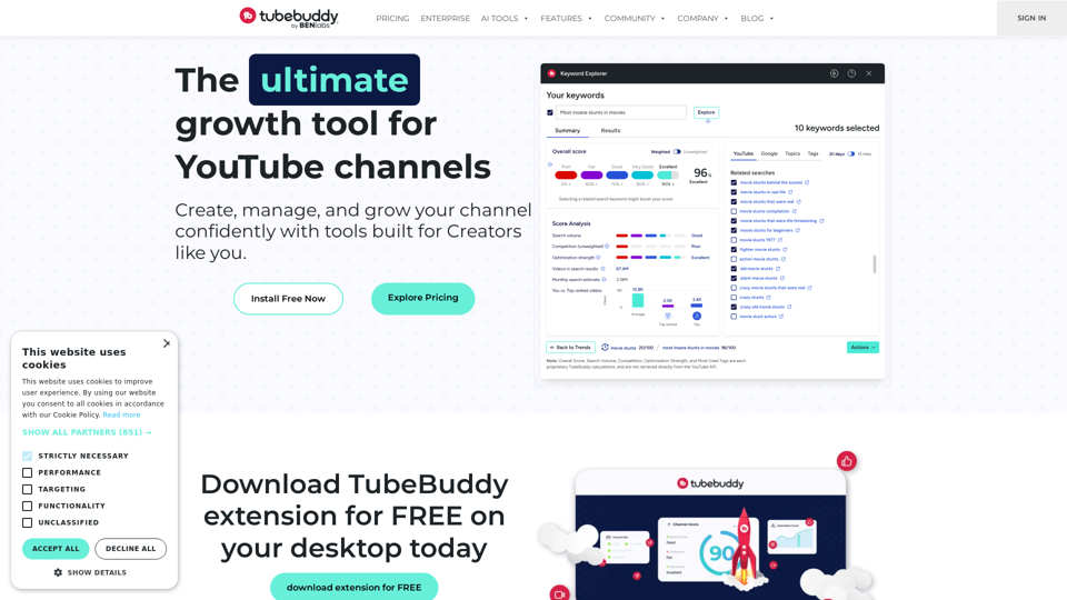 Grow Your YouTube Channel with TubeBuddy Extension